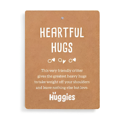 The Huggies Weighted Plush Animal